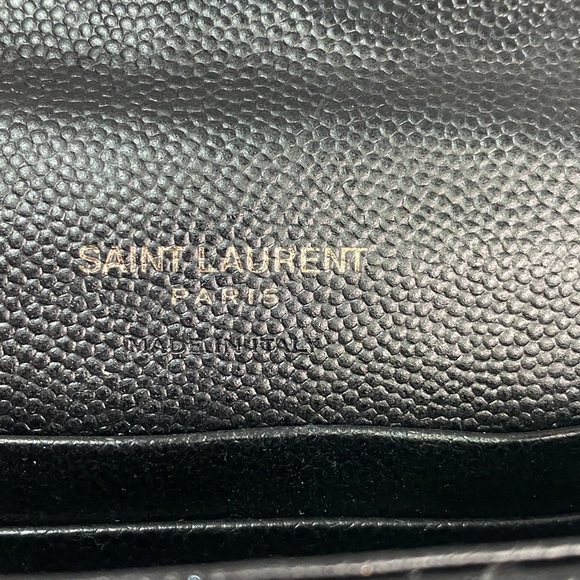 Yves Saint Laurent Black Quilted Leather Wallet - Picture 6 of 10